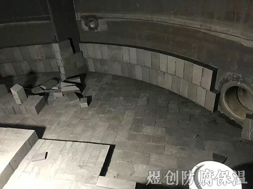 襯耐氫氟酸磚板施工 (4)